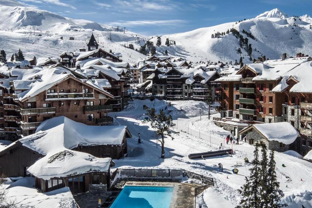 Spacious ski-in ski-out apartment 4-6 pax, 161 Sources de Marie Arc 1950 Les Arcs  Exterior foto