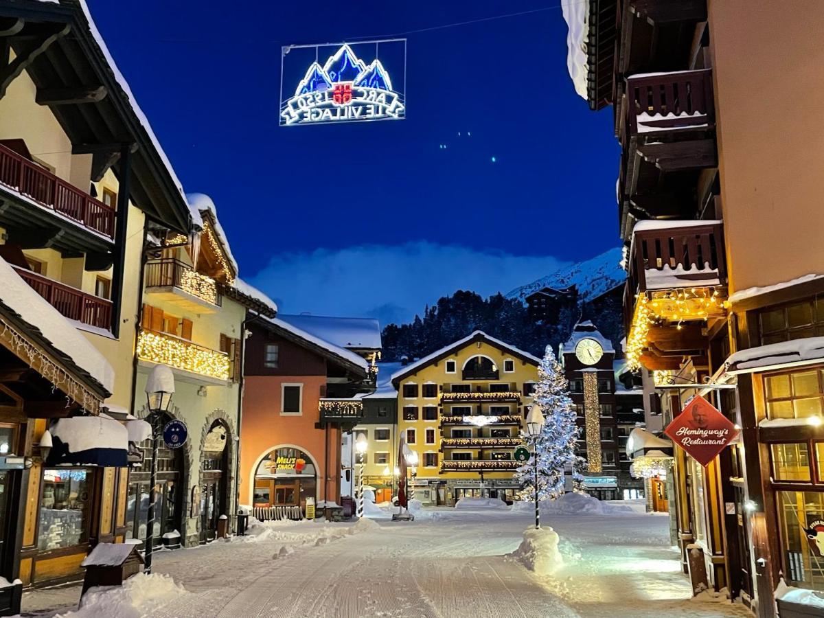 Spacious ski-in ski-out apartment 4-6 pax, 161 Sources de Marie Arc 1950 Les Arcs  Exterior foto