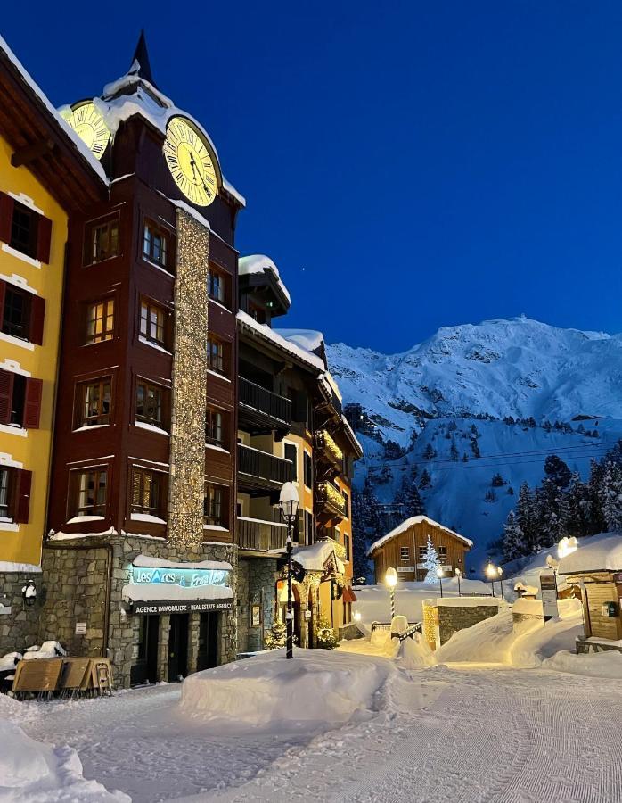 Spacious ski-in ski-out apartment 4-6 pax, 161 Sources de Marie Arc 1950 Les Arcs  Exterior foto