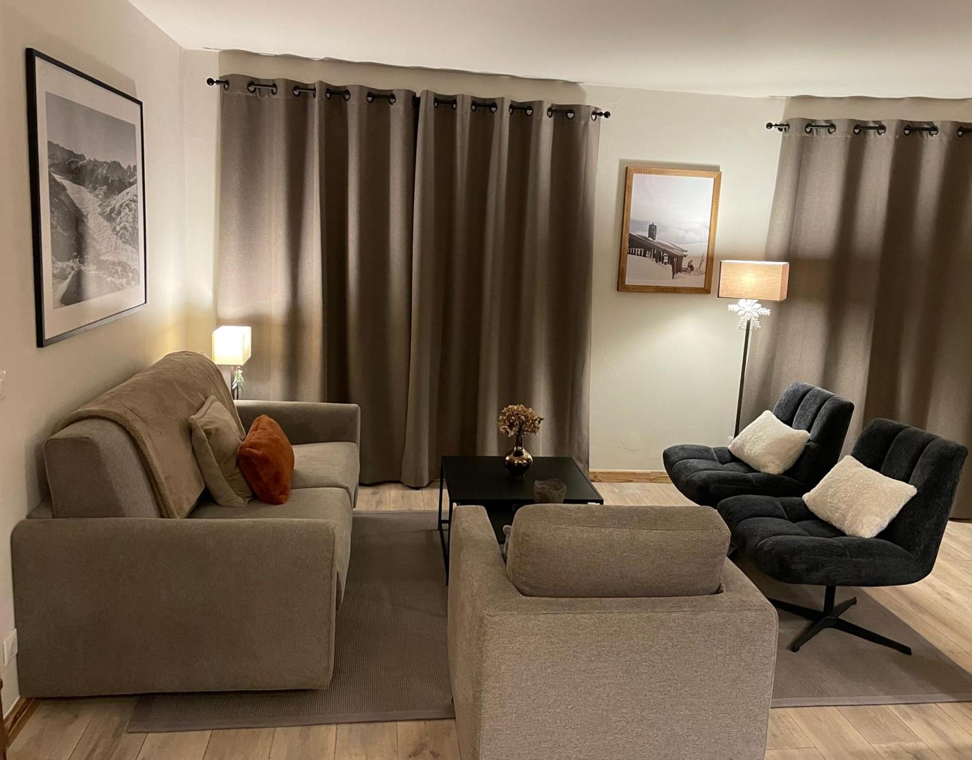 Spacious ski-in ski-out apartment 4-6 pax, 161 Sources de Marie Arc 1950 Les Arcs  Exterior foto